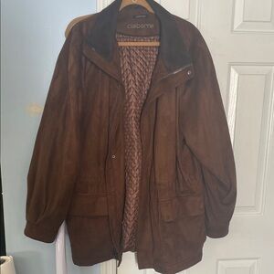 Claiborne Women’s  Dark Brown Leather Jacket
